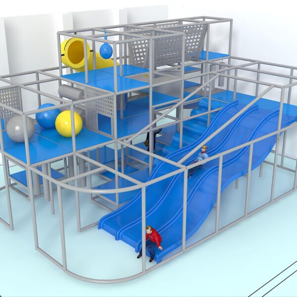 Indoor Playground GPS1034 – 15 ft. H x 28 ft. W x 20 ft.