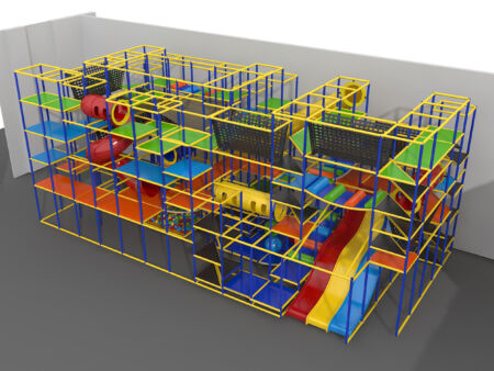 Indoor Playground GPS979 - 22 ft. H x 52 ft. W x 24 ft.