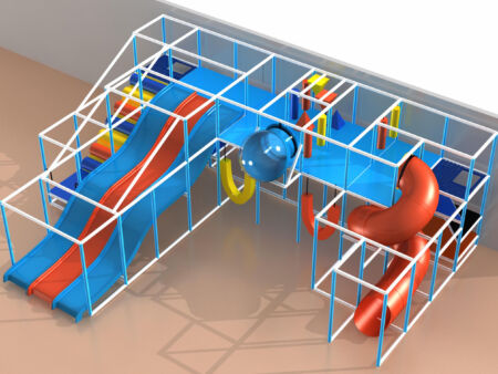 Indoor Playground GPS990 - 11 ft. H x 32 ft. W x 24 ft.
