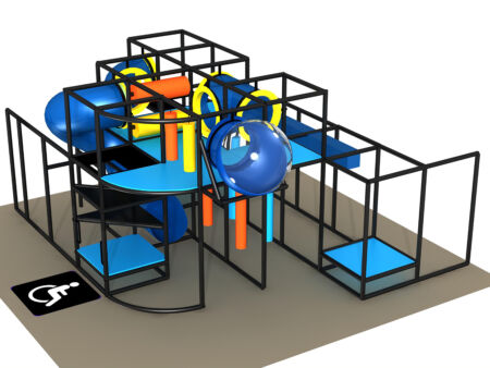Indoor Playground GPS1119 - 11 ft. H x 16 ft. W x 20 ft.