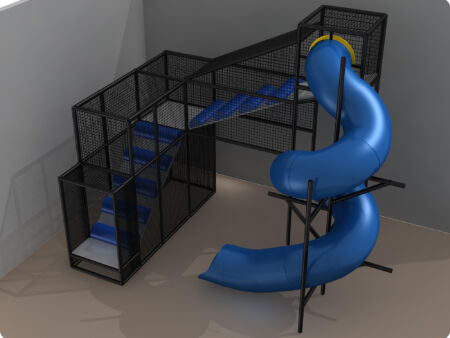 Indoor Playground GPS1120 - 20 ft. H x 13 ft. W x 16 ft.