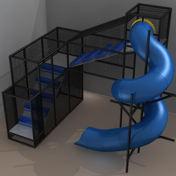 Indoor Playground GPS1120 – 20 ft. H x 13 ft. W x 16 ft.
