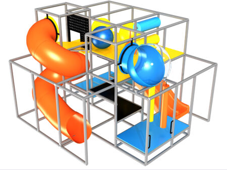 Indoor Playground GPS1038 - 12 ft. H x 16 ft. W x 15 ft.