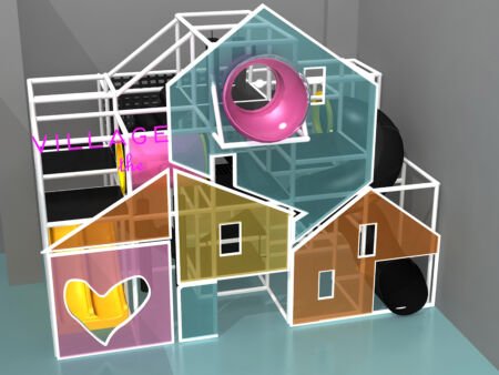 Indoor Playground GPS1094 - 15 ft. H x 20 ft. W x 12 ft.