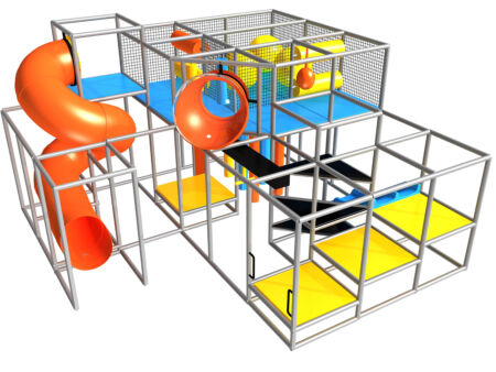 Indoor Playground GPS1126 - 12 ft. H x 20 ft. W x 20 ft.