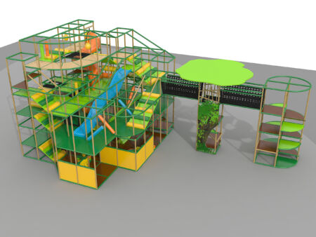 Indoor Playground GPS1079 - 23 ft. H x 36 ft. W x 52 ft.