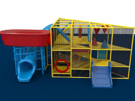 Indoor Playground GPS1110 - 10 ft. H x 16 ft. W x 16 ft.
