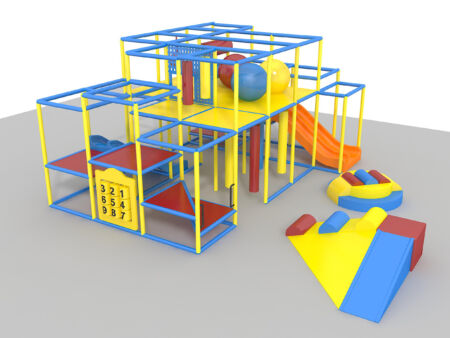 Indoor Playground GPS1113 - 10 ft. H x 14 ft. W x 20 ft.