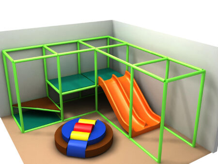 Indoor Playground GPS1134 - 7 ft. H x 12 ft. W x 14 ft.