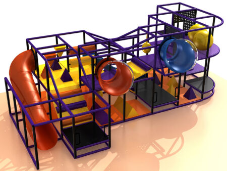 Indoor Playground GPS1140 - 10 ft. H x 28 ft. W x 16 ft.
