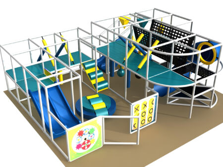 Indoor Playground GPS1143 - 9 ft. H x 20 ft. W x 24 ft.