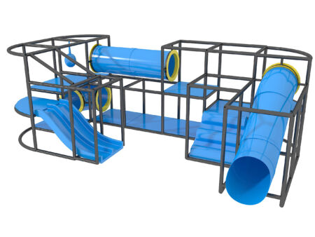 Indoor Playground GPS1144 - 8 ft. H x 12 ft. W x 24 ft.