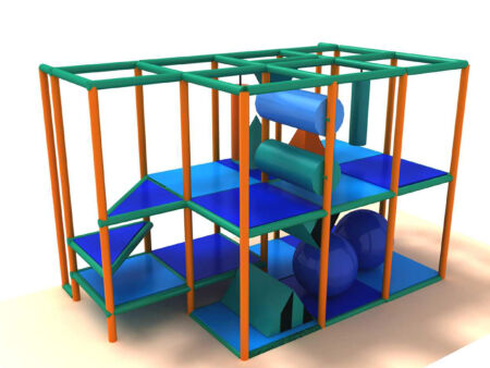 Indoor Playground GPS1154 - 8 ft. H x 12 ft. W x 6 ft.