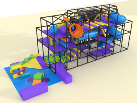 Indoor Playground GPS1158 - 15 ft. H x 32 ft. W x 12 ft.
