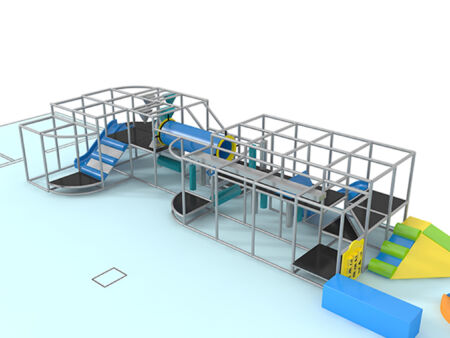 Indoor Playground GPS1162 - 8 ft. H x 32 ft. W x 16 ft.