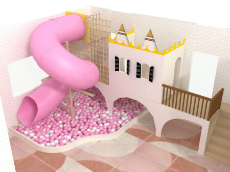 Indoor Playground GPS1164 - 11 ft. H x 6 ft. W x 10 ft.