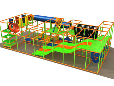 Indoor Playground GPS1166 - 11 ft. H x 40 ft. W x 20 ft.