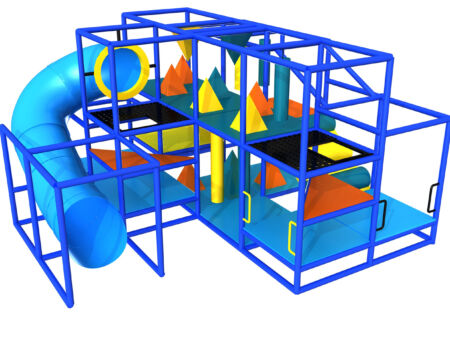 Indoor Playground GPS1167 - 9 ft. H x 16 ft. W x 16 ft.