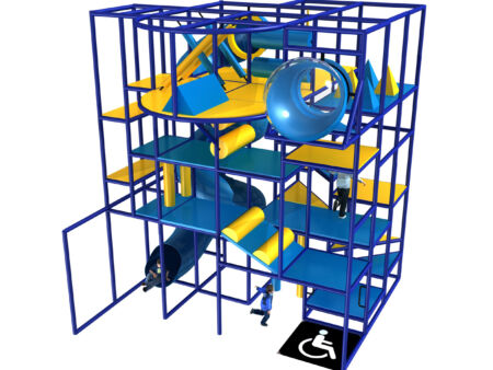 Indoor Playground GPS1177 - 19 ft. H x 16 ft. W x 16 ft.