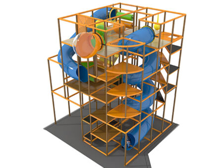 Indoor Playground GPS1186 - 23 ft. H x 16 ft. W x 18 ft.