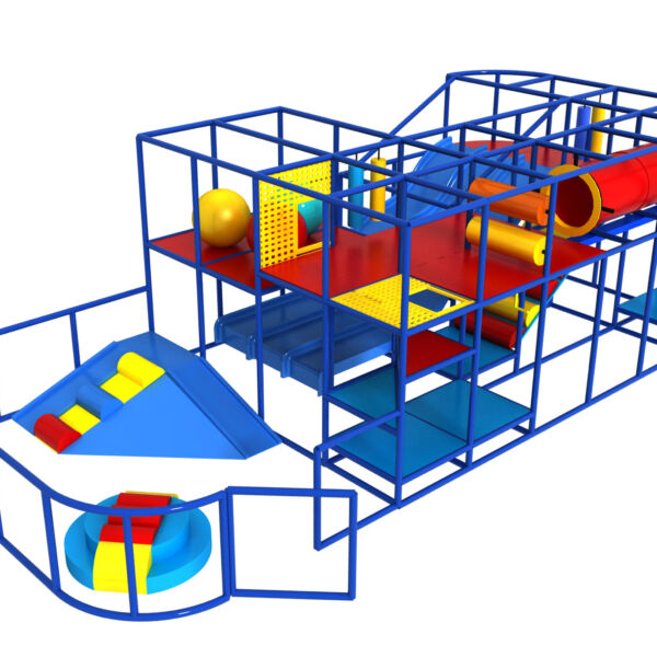 Indoor Playground GPS659 – 11 ft. H x 36 ft. W x 16 ft.