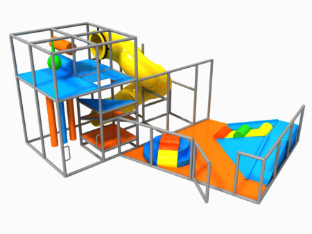 Indoor Playground GPS662 - 11 ft. H x 21 ft. W x 21 ft.