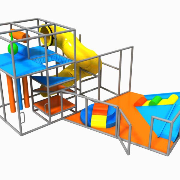 Indoor Playground GPS662 – 11 ft. H x 21 ft. W x 21 ft.