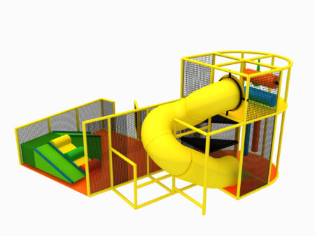 Indoor Playground GPS698 - 11 ft. H x 21 ft. W x 21 ft.
