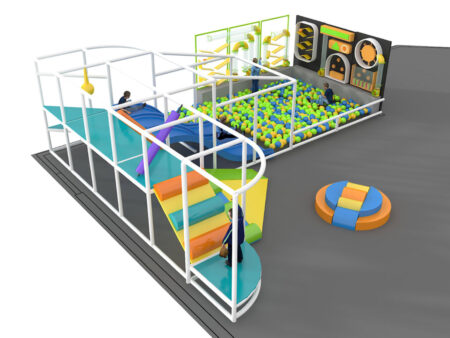 Indoor Playground GPS1172 - 8 ft. H x 24 ft. W x 28 ft.