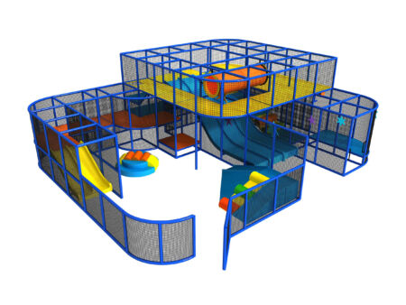 Indoor Playground GPS822 - 12 ft. H x 28 ft. W x 34 ft.