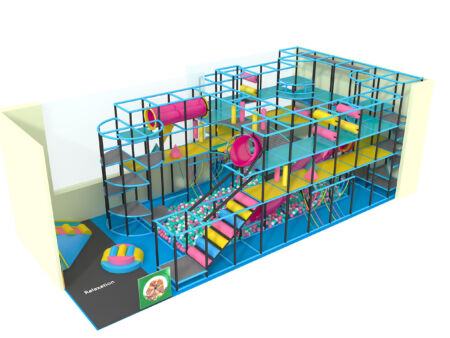 Indoor Playground GPS900 - 17 ft. H x 40 ft. W x 24 ft.