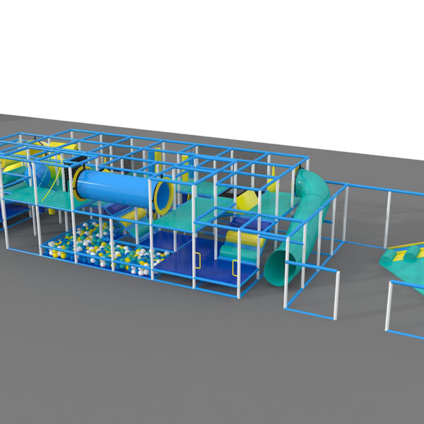 Indoor Playground GPS934 – 9 ft. H x 16 ft. W x 52 ft.