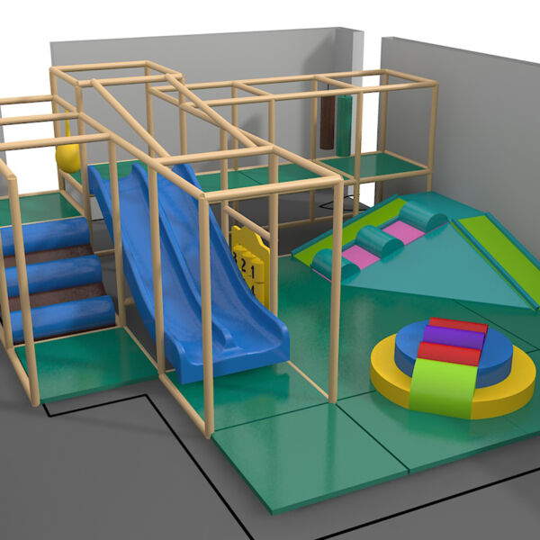 Indoor Playground GPS957 – 8 ft. H x 20 ft. W x 20 ft.