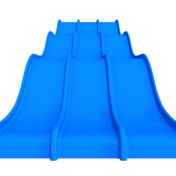 11ft 3 Lane Wave Slide