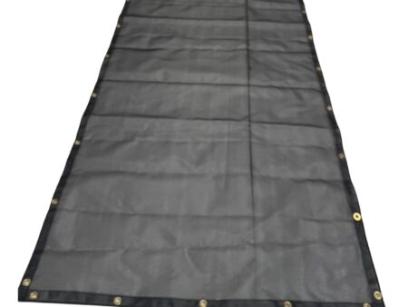 4x7 No Climb Mesh Side Panels (Black)