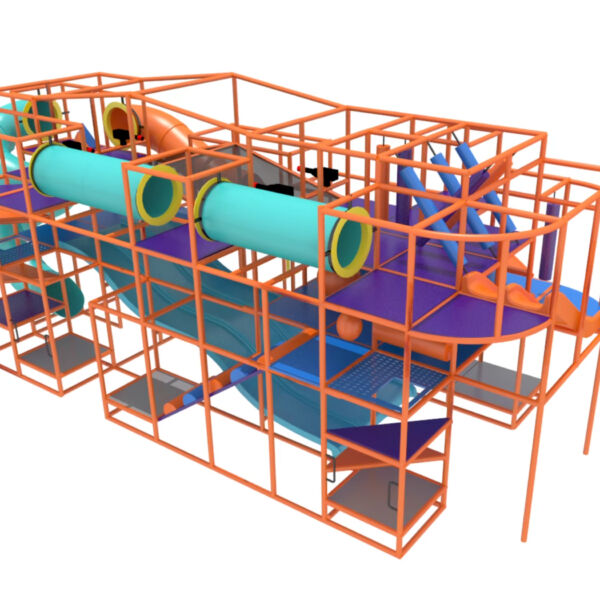 Indoor Playground GPS 975 – 17ft. H x 43ft. W x 16ft. L