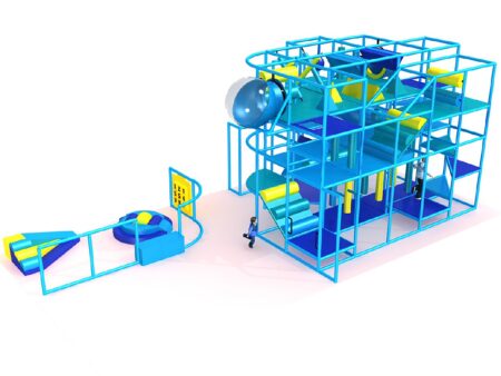 Indoor Playground GPS 1273 - 16ft. H x 15ft. W x 20ft. L