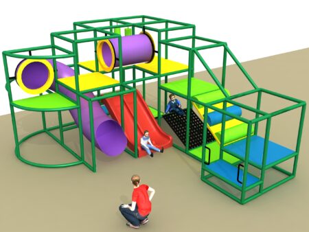 Indoor Playground GPS1382 - 10 ft. H x 16 ft. W x 20 ft.