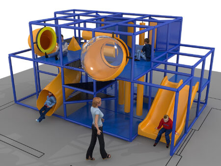 Indoor Playground GPS1309 - 10 ft. H x 20 ft. W x 12 ft.
