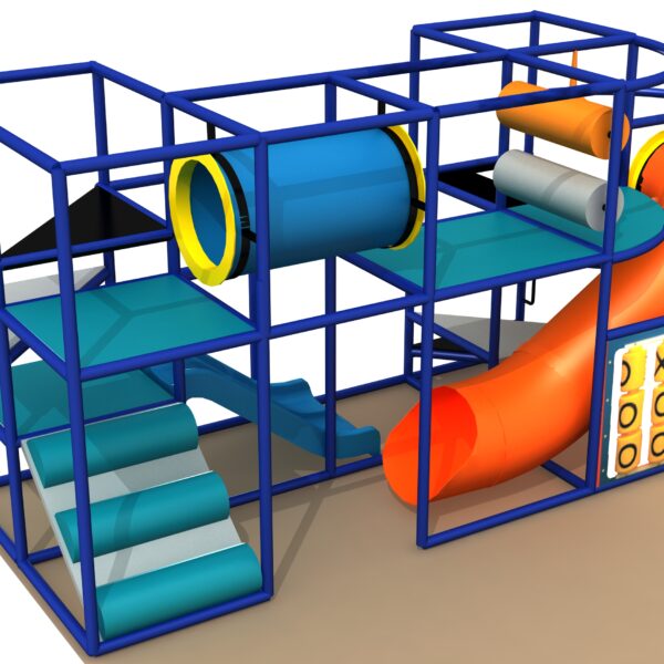Indoor Playground GPS1222 – 10 ft. H x 8 ft. W x 21 ft.