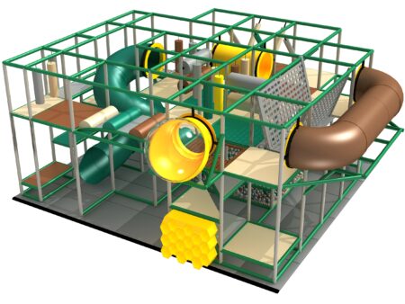 Indoor Playground GPS1328 - 11 ft. H x 20 ft. W x 22 ft.