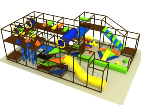Indoor Playground GPS1338 - 11 ft. H x 24 ft. W x 36 ft.