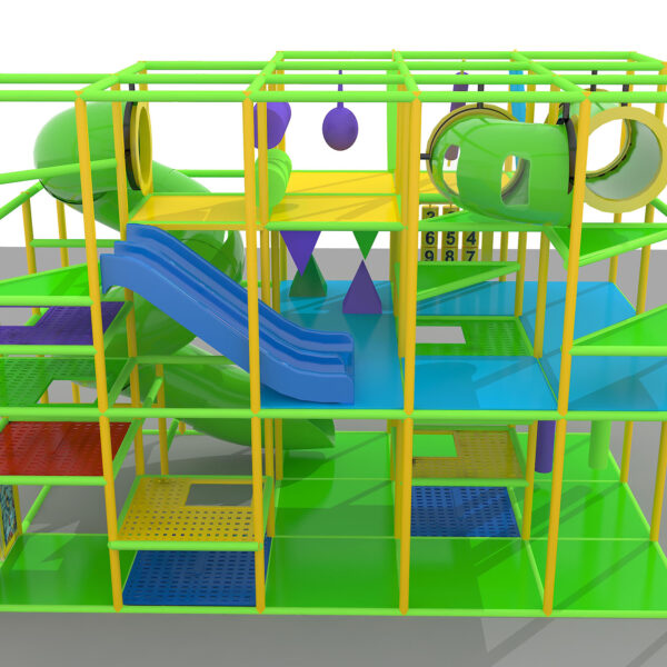 Indoor Playground GPS1310 – 14 ft. H x 20 ft. W x 12 ft.