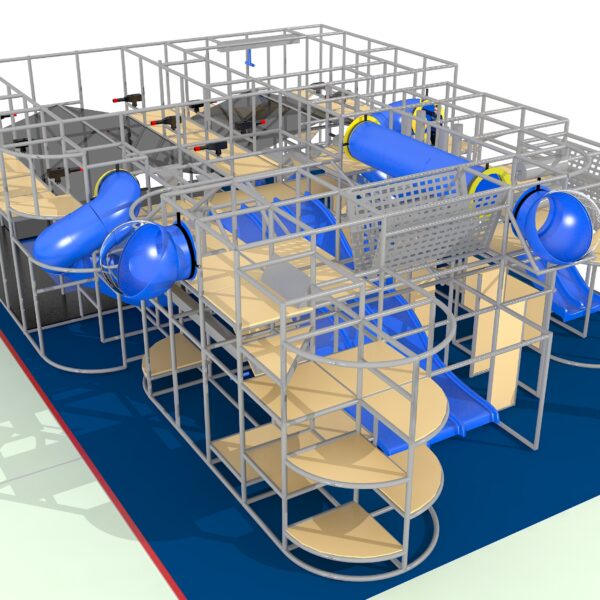 Indoor Playground GPS 1247 – 52ft. H x 14ft. W x 36ft. L