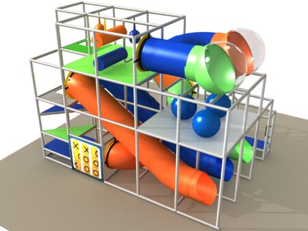 Indoor Playground GPS1291 - 15 ft. H x 14 ft. W x 20 ft.