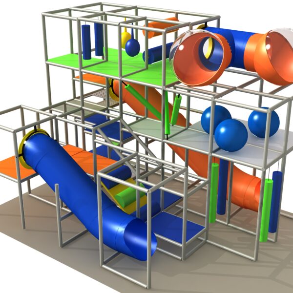 Indoor Playground GPS1334 – 15 ft. H x 14 ft. W x 20 ft.