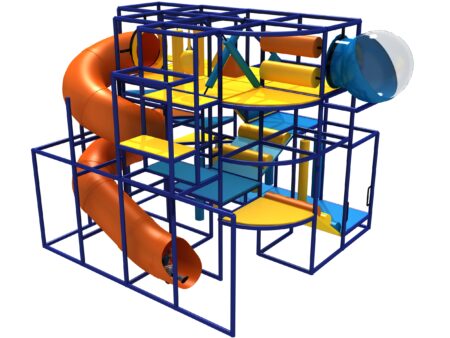 Indoor Playground GPS1192 - 15 ft. H x 16 ft. W x 16 ft.