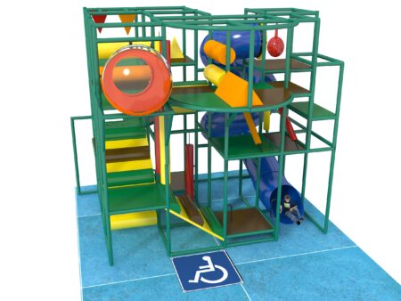 Indoor Playground GPS1251 - 16 ft. H x 16 ft. W x 16 ft.