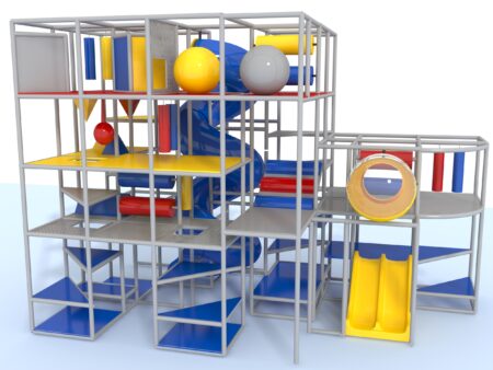 Indoor Playground GPS1214 - 18 ft. H x 26 ft. W x 14 ft.