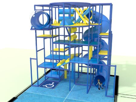Indoor Playground GPS1264 - 19 ft. H x 16 ft. W x 16 ft.